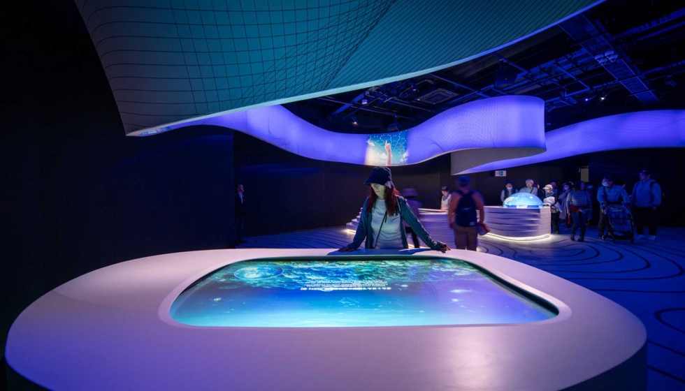 El Pabell�n de Portugal en la Exposici�n de Osaka alberga la exposici�n 'El Oc�ano: El Di�logo Azul'