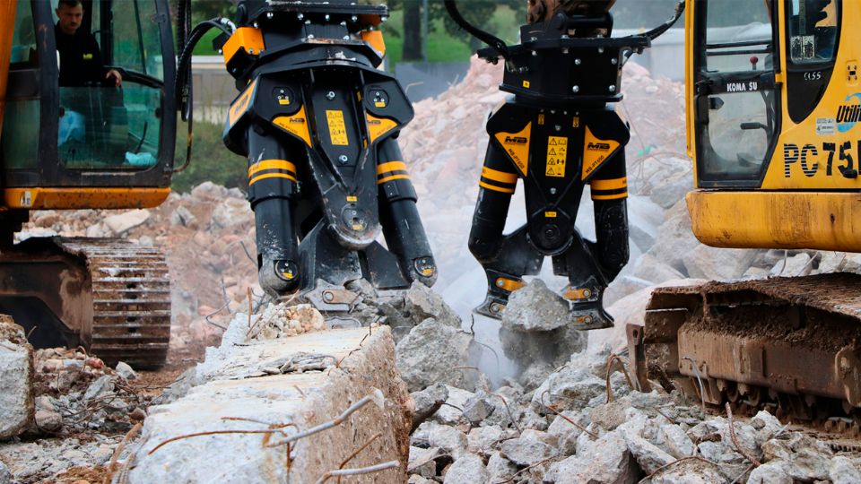 Foto de Novas pinas de demolio MB Crusher: potncia, preciso e praticidade na obra