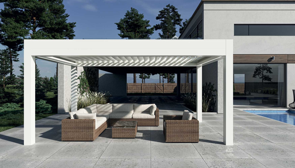 P�rgola bioclim�tica Aatrio