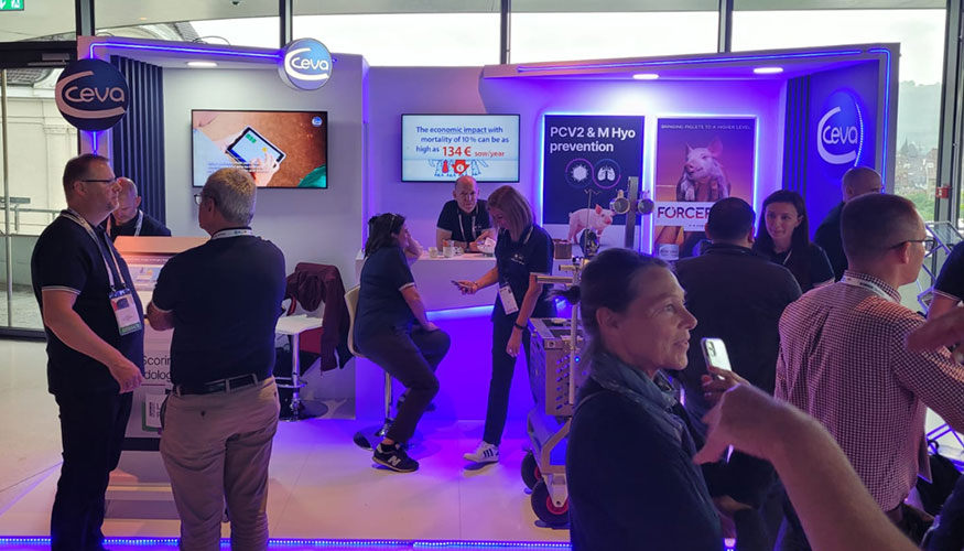 Stand de Ceva Salud Animal en el 16th European Symposium of Porcine Health Management (ESPHM 2025)