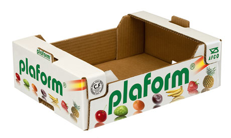 Plateau en carton de forme - Packea packaging market