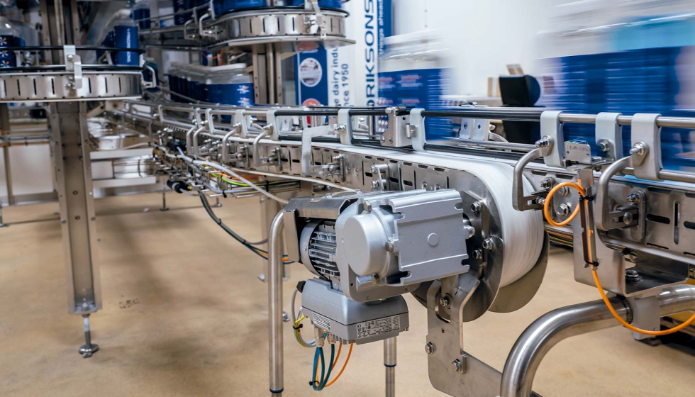 Nord suministra tecnolog�a de accionamiento de dise�o compacto que integra una interfaz Ethernet multiprotocolo para cintas transportadoras en el...