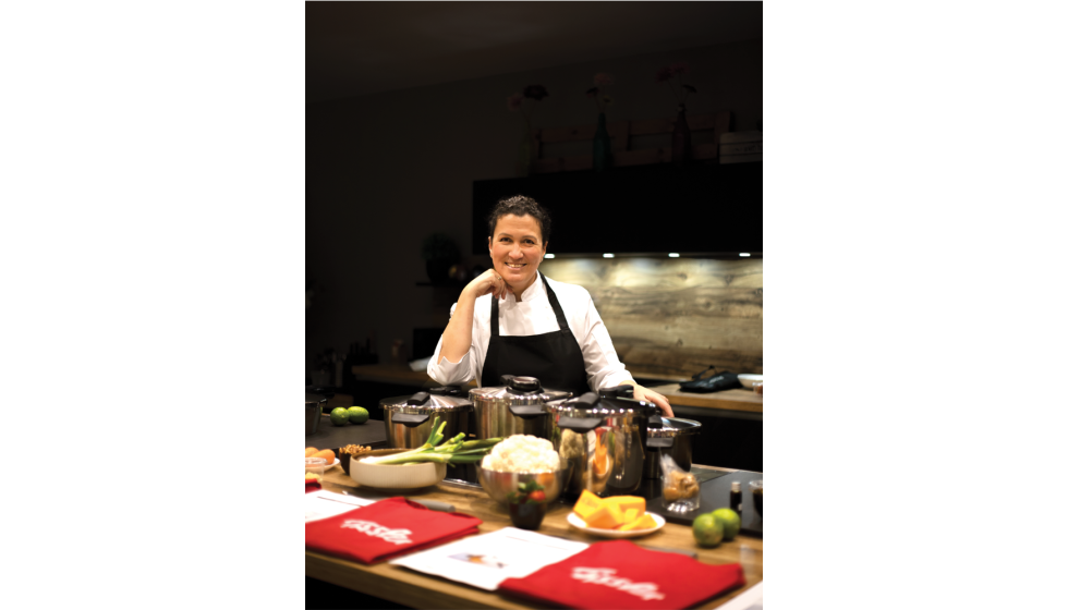 La chef Beln Otero (@cocinarpara2 y @ollaviajera)