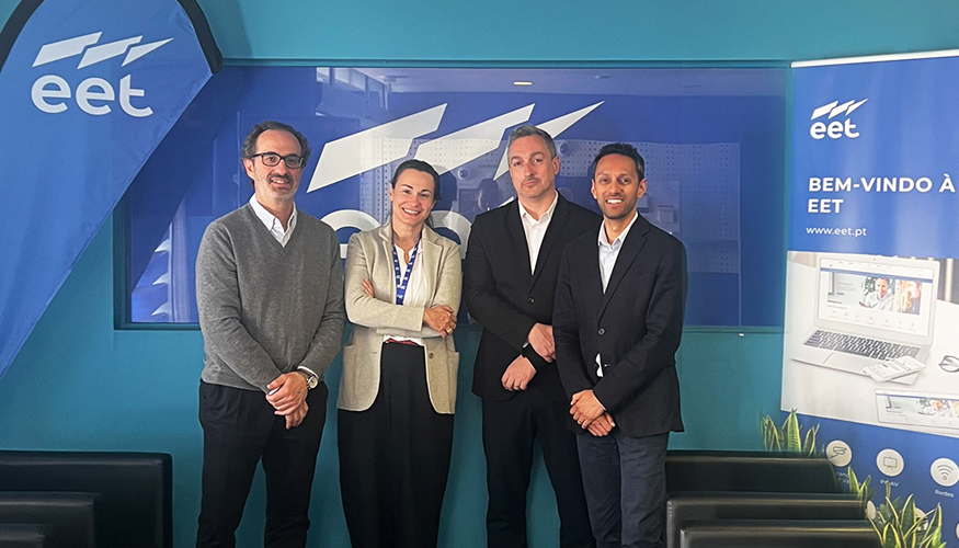 Acuerdo de distribucin entre Axis Communicatios y EET Portugal