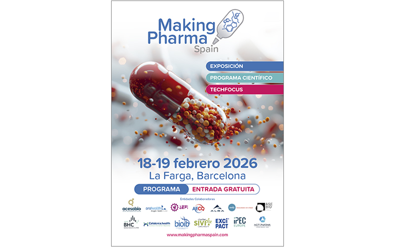 Making Pharma Spain 2026 combinar� una zona expositiva con proveedores l�deres del sector y un completo programa de conferencias...