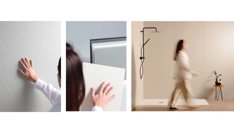 El Panel Slim, de 2 mm de espesor, est� disponible en dos texturas y una amplia paleta de colores