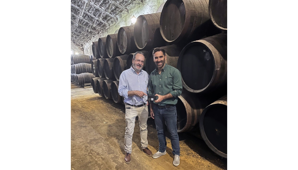 Los inventores de esta patente, Juan Moreno y Eduardo Ca�ete (Universidad de C�rdoba)