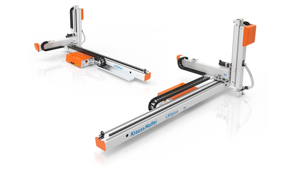 Simplemente. Siempre. Se adapta: los nuevos robots lineales LRXplus de KraussMaffei se pueden integrar fcilmente en cualquier perifrico...