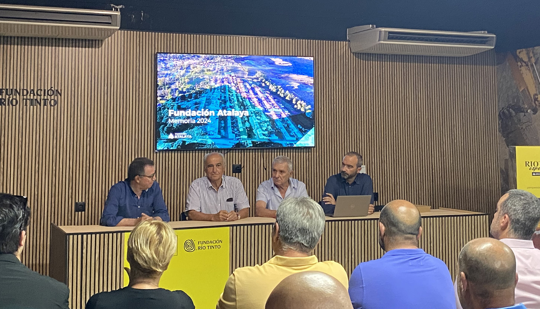 Acto de presentaci�n de la memoria de la Fundaci�n Atalaya Riotinto 2024