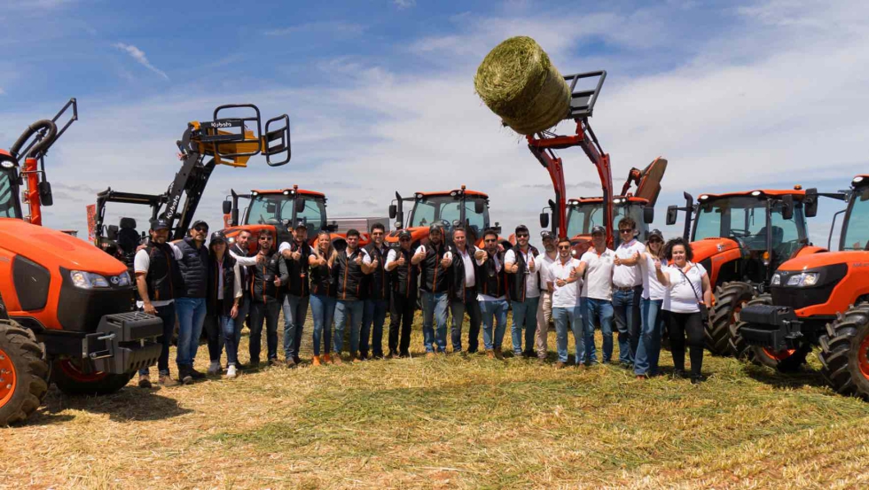 Equipo Kubota en DEMOAGRO 2025