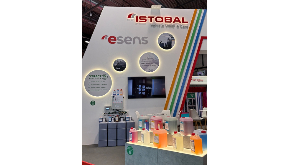 Stand de ISTOBAL ESENS en Motortec 2025