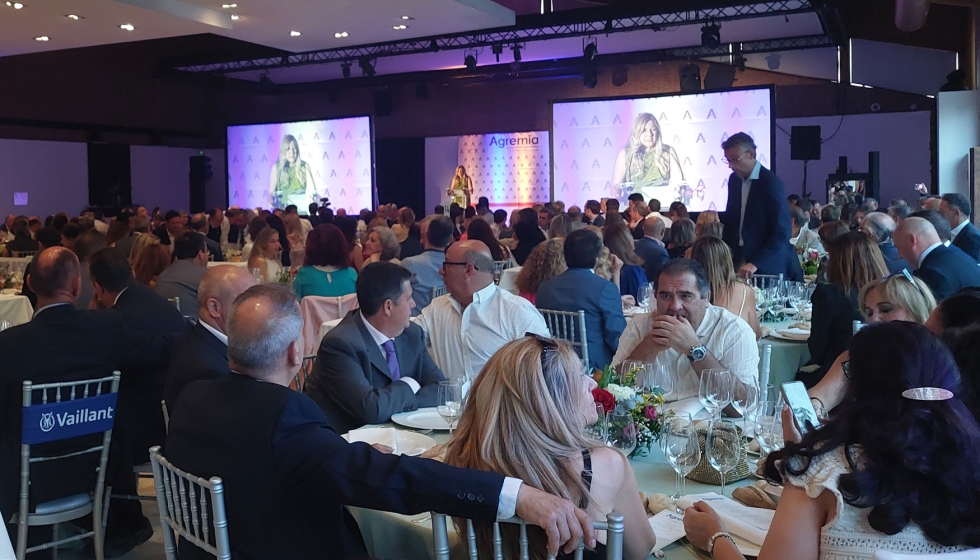 M�s de 450 personas acudieron a la Fiesta Patronal de Agremia