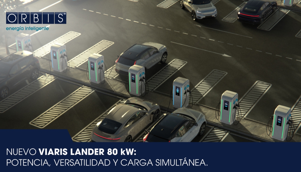 Cartel del nuevo Viaris Lander 80 kW de Orbis