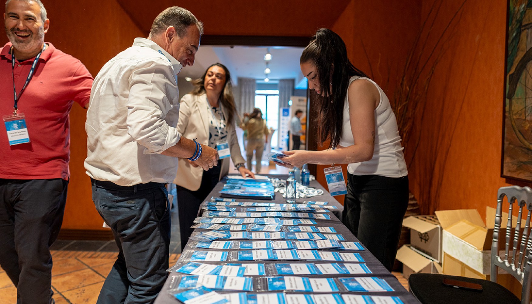 Numerosos profesionales de la PEMP no quisieron perderse esta edicin de rcord de la Convencin Anapat