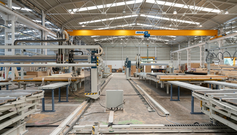 Imagen de las instalaciones de Arquima situadas en Abrera (Barcelona)