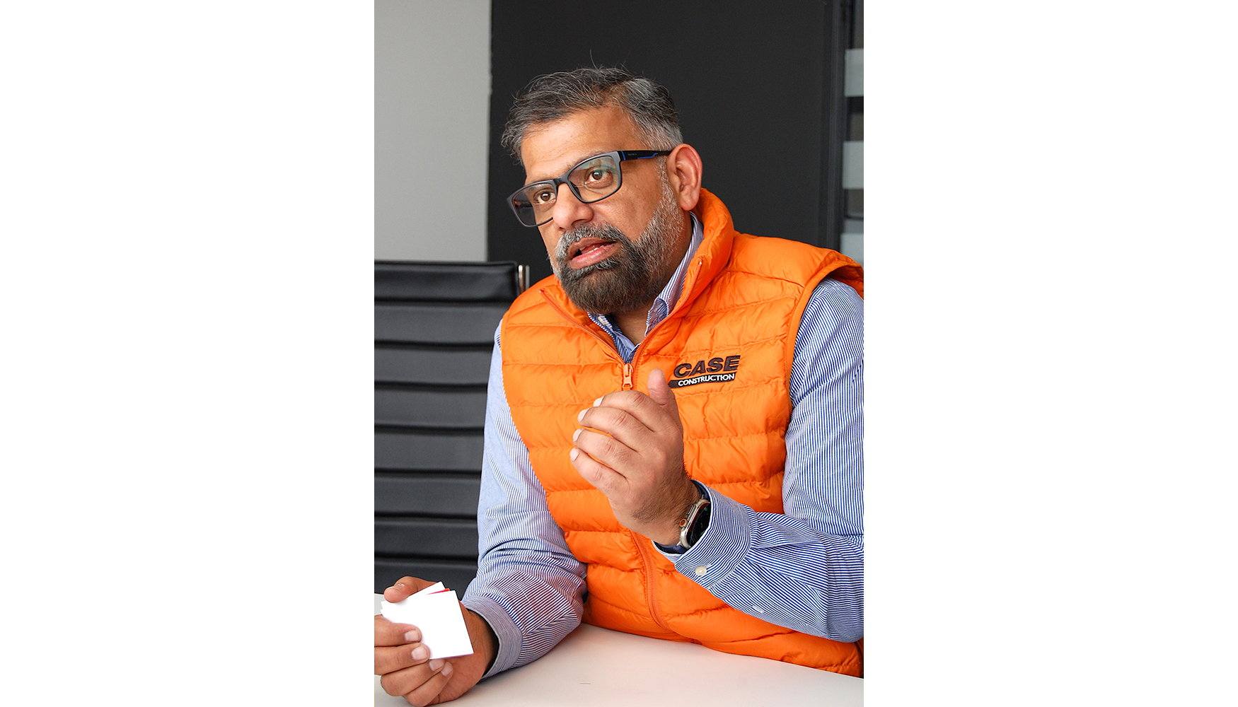 Humayun Chishti, presidente mundial de Construccin de CNH