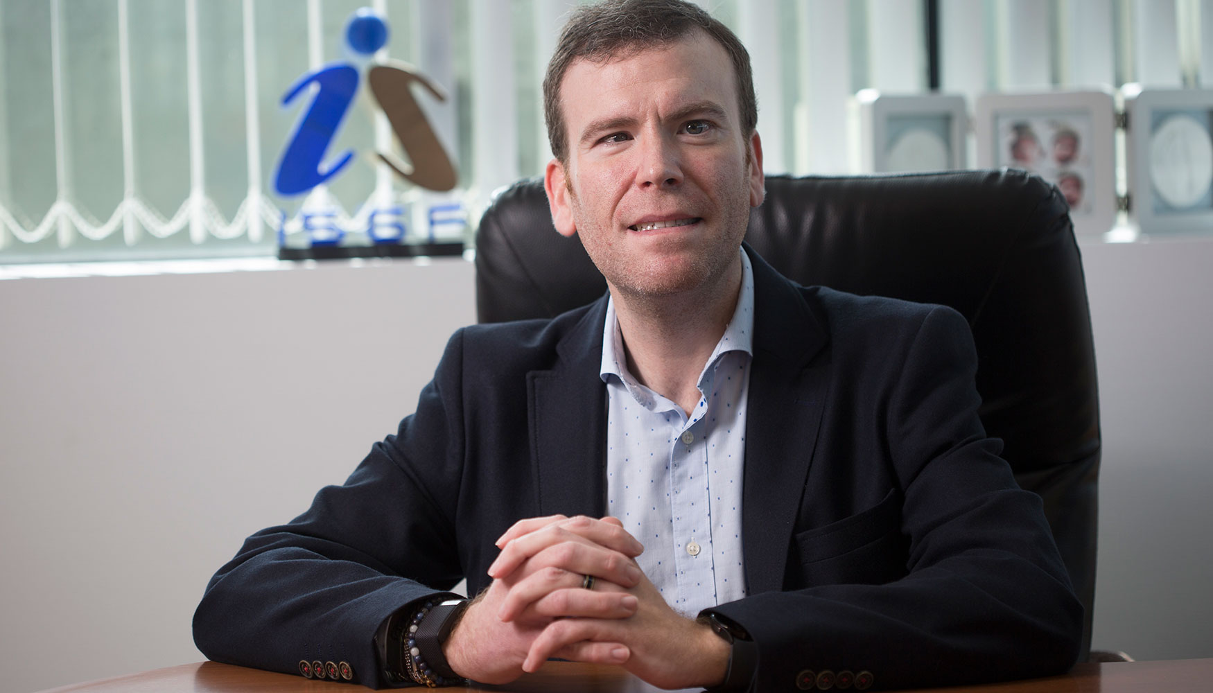 Javier C�ceres, director general y CIO de ISGF