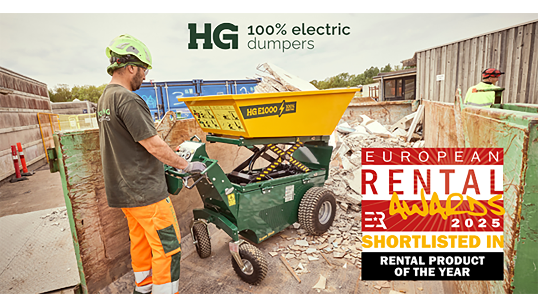 Documentaci�n oficial de European Rental Awards 2025. HG con cazo elevable
