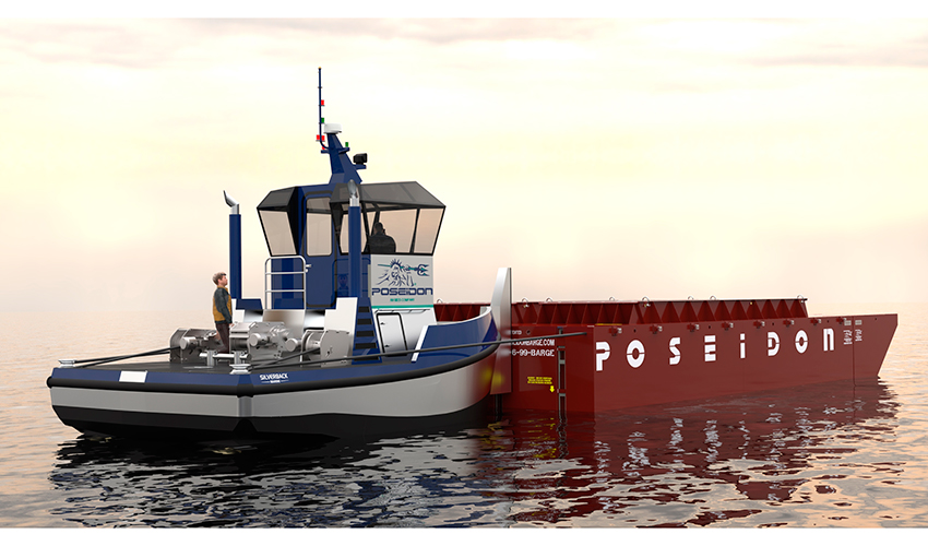 El remolcador compacto de la serie OX de Silverback Marine tendr� una fuerza de tiro de bolardo de casi siete toneladas