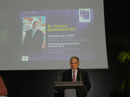 Patrick Bernasconi, presidente de la FNTP