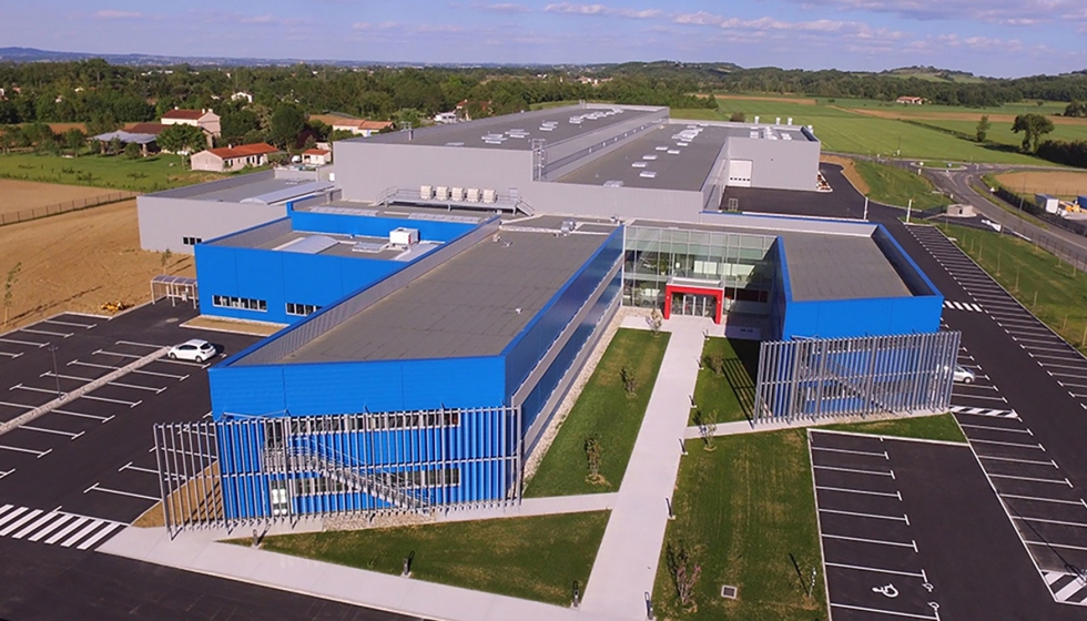 Las instalaciones centrales de Mecanumeric inauguradas en Marssac sur Tarn, Francia, en 2019