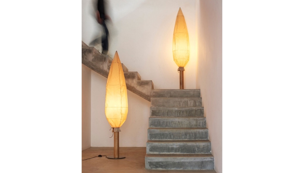 La nueva luminaria Xiprer utiliza madera de iroko y tecnolog�a LED