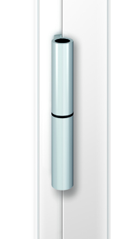 Con un dimetro de slo 20 mm, la Klemmband G se integra perfectamente en la puerta de aluminio