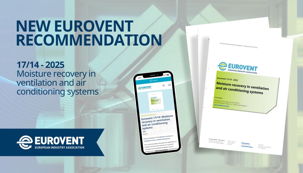 Cartel de la nueva recomendaci�n de Eurovent