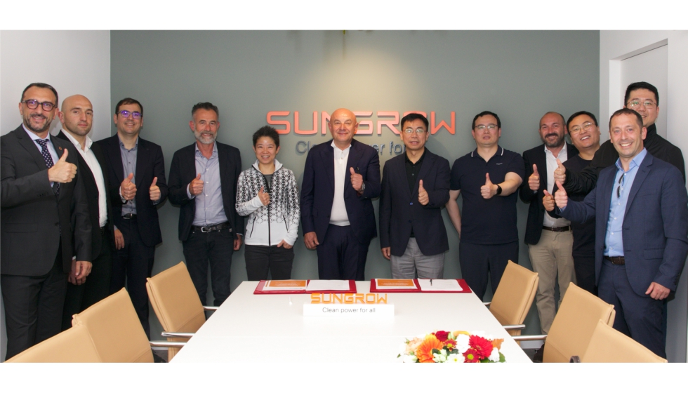 Equipo de Sungrow y PM Service