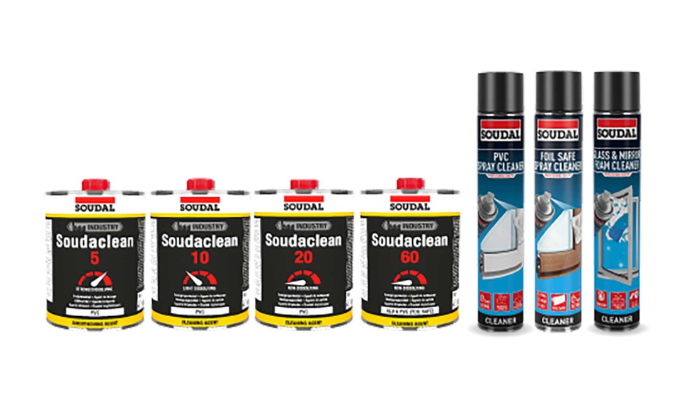 Los limpiadores de Soudal aseguran que las instalaciones perduren durante los aos y preserven la esttica y garanticen una entrega profesional del...