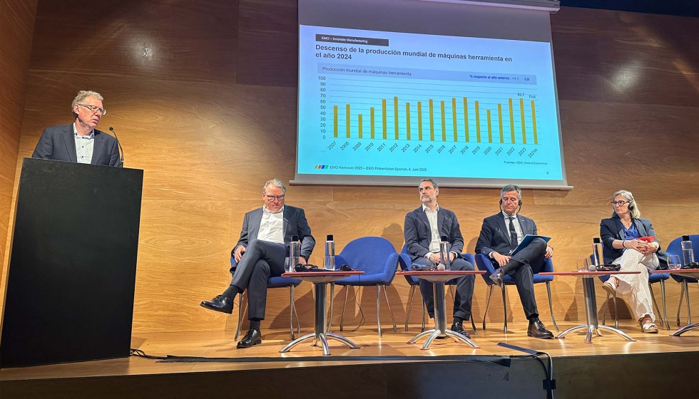 Markus Heering, director general de VDW, durante su intervencin