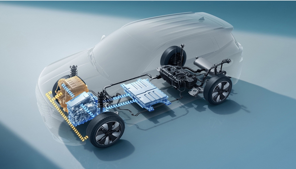 El Ebro s400 HEV ofrece 211 CV de potencia combinada y un consumo de 5,3 l/100 km, con emisiones de solo 120 g/km de CO2...