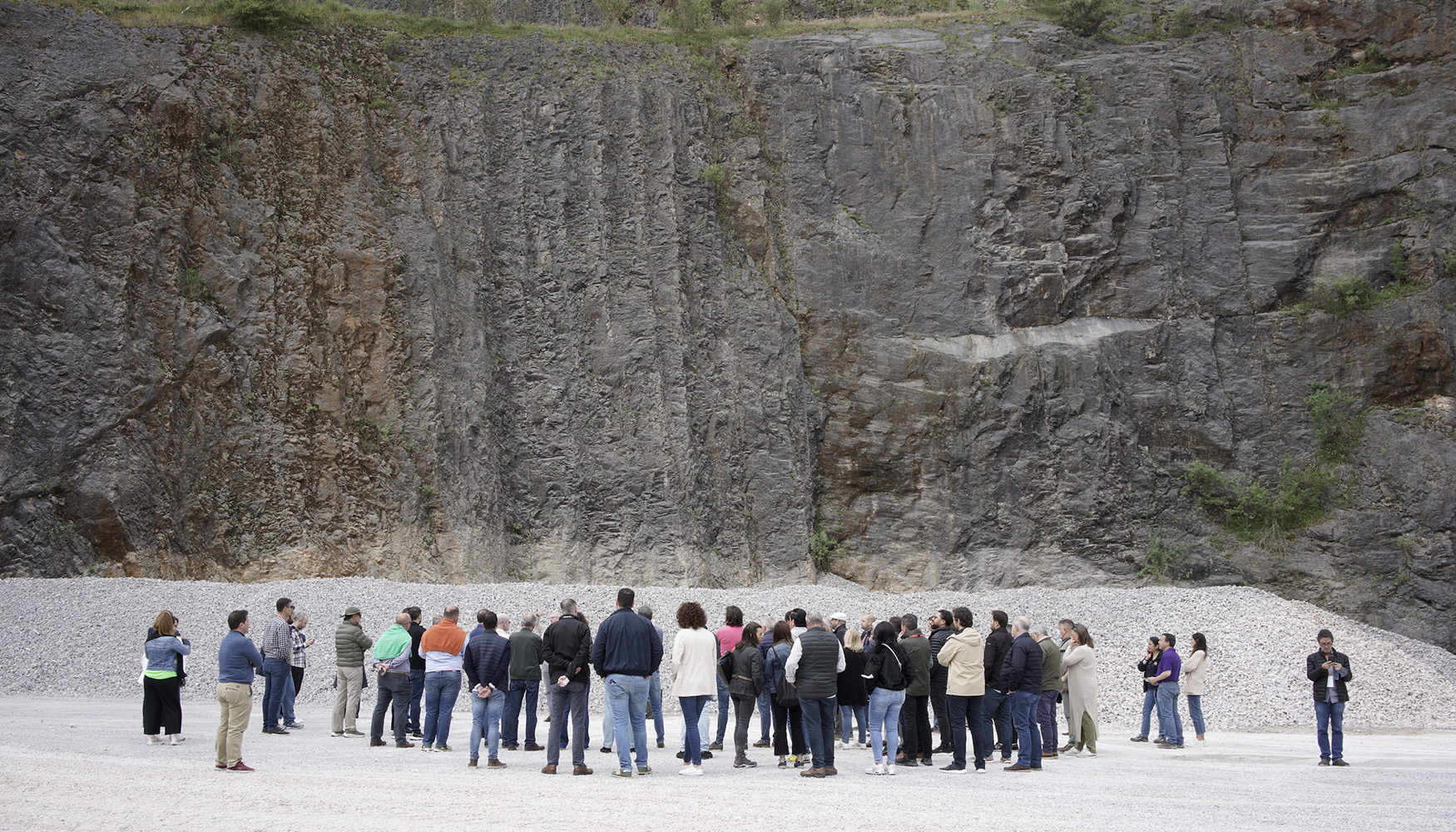 Visita a una cantera en el marco del CNA