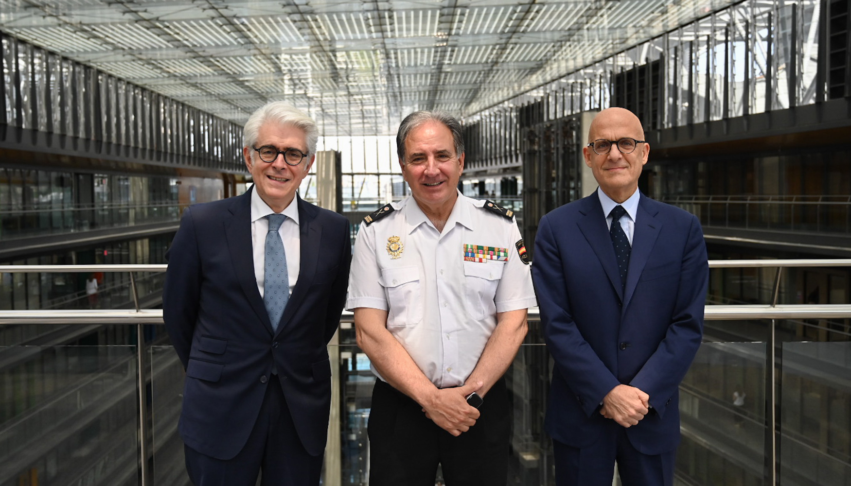 Florencio Retortillo, director general de Seguridad de Endesa; Luis Fernando Pascual...