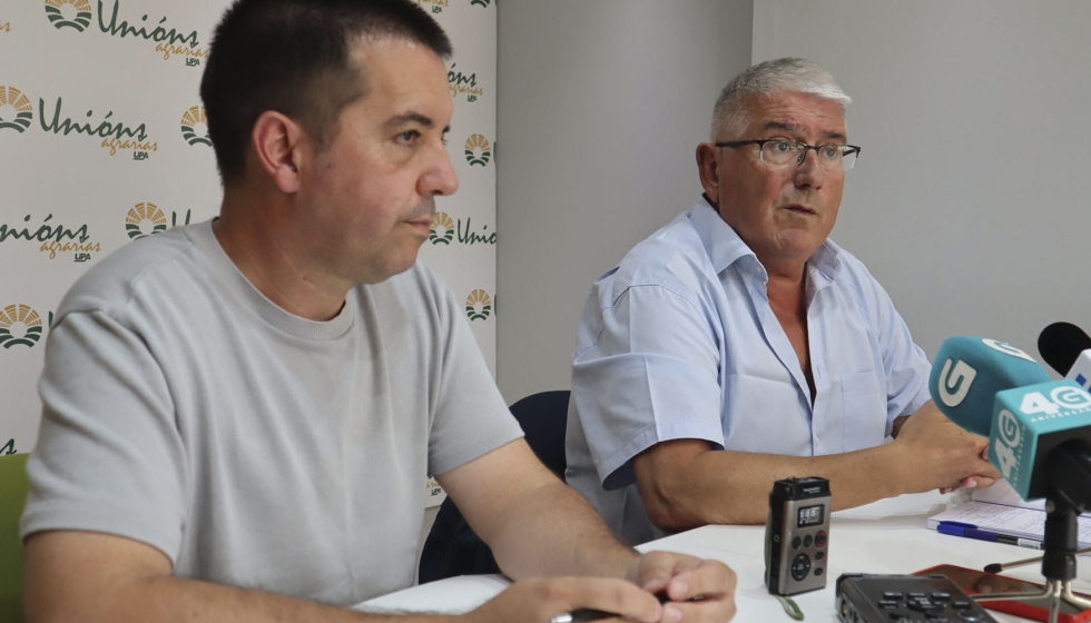Rueda de prensa de Unins Agrarias