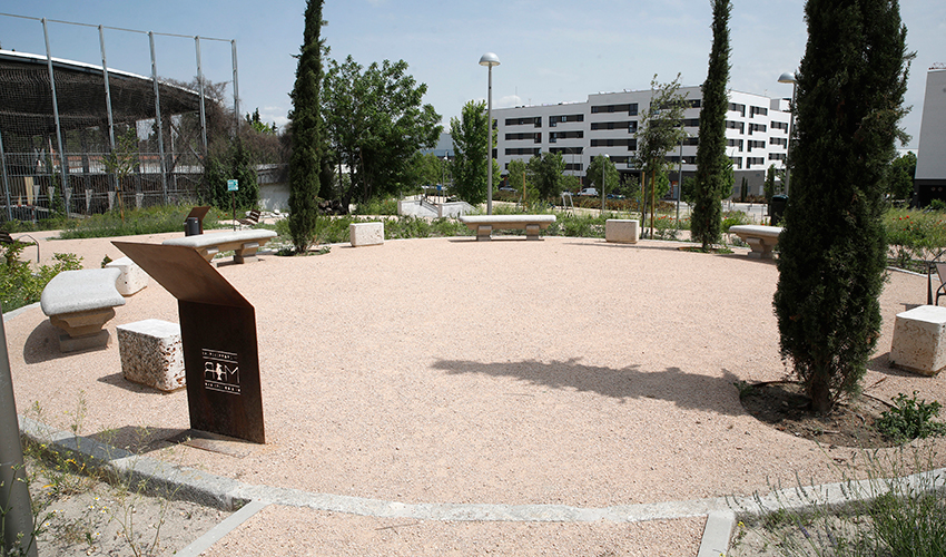 El espacio se ha configurado en base a la estrategia municipal de sostenibilidad