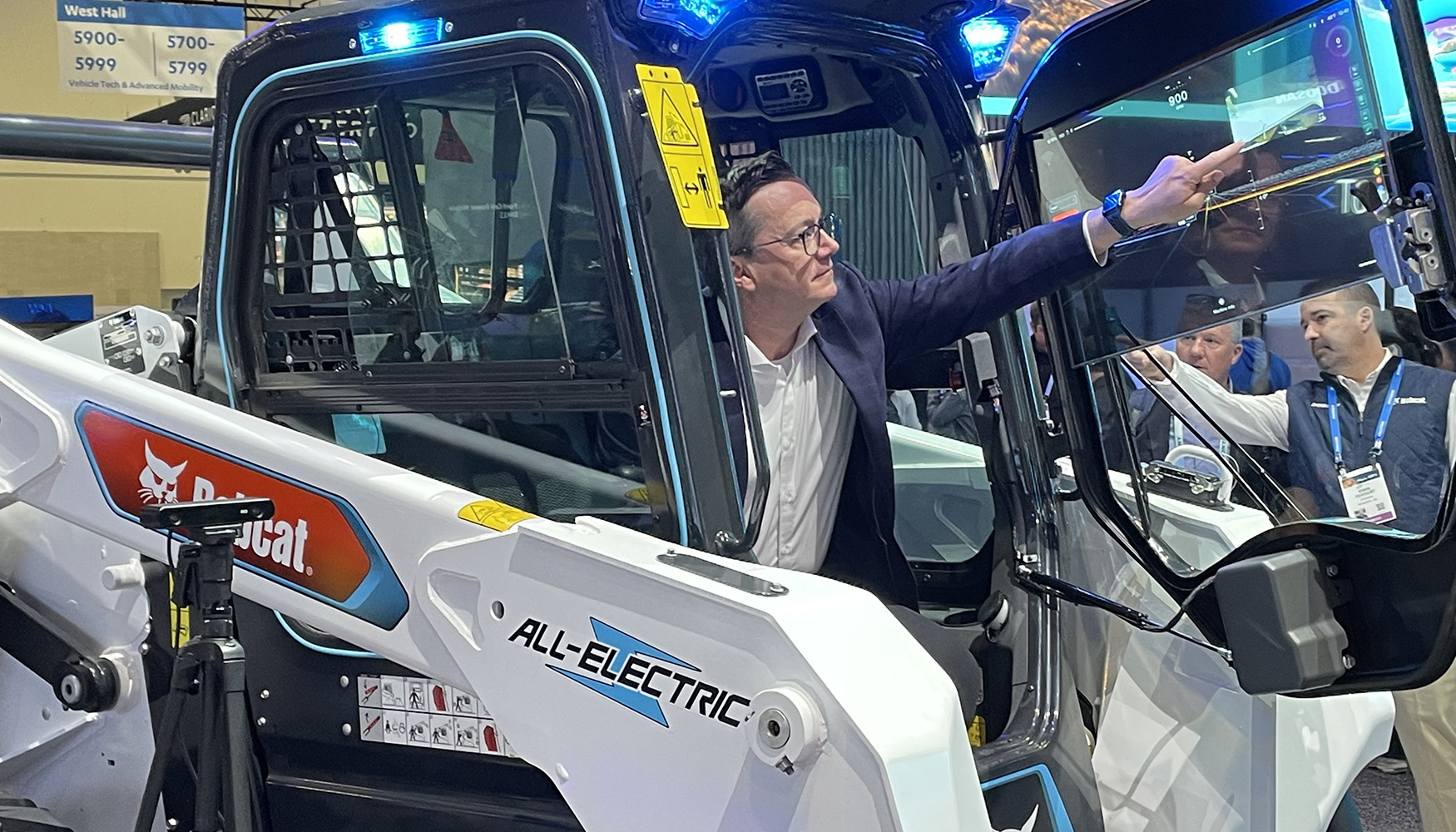 Joel Honeyman, vicepresidente de Innovaci�n Global de Bobcat