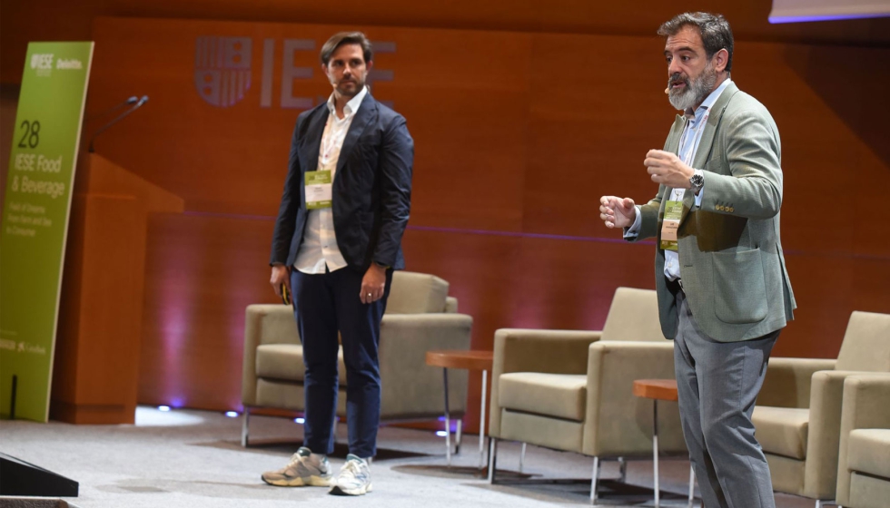 Luis Gonzlez Gugel, scio da Deloitte, e Isaac Blazquez, Data & AI na Google