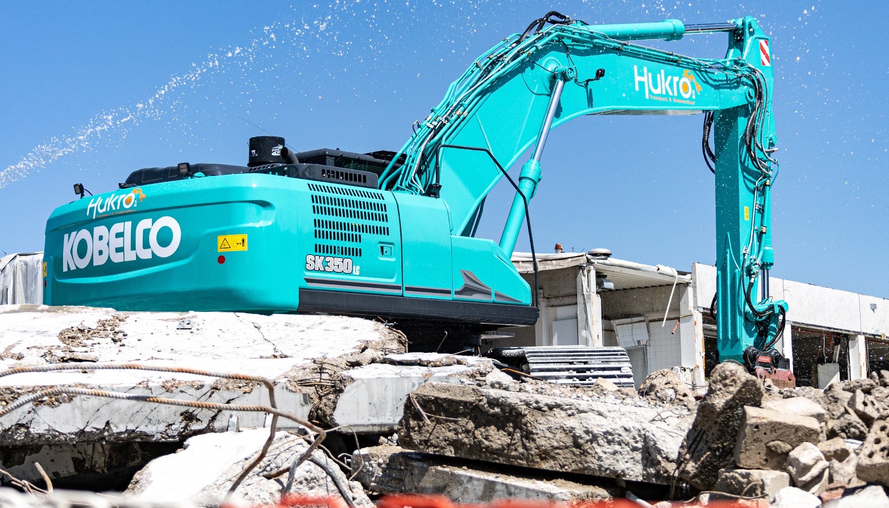 La excavadora SK350SNLC-11E es la primera en disfrutar de la tecnologa K-Load (en la imagen, la versin LC-11)