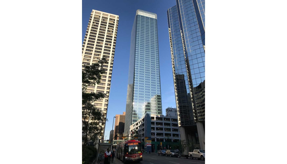 Stopray Smart no edifcio Brookfield Place em Calgary