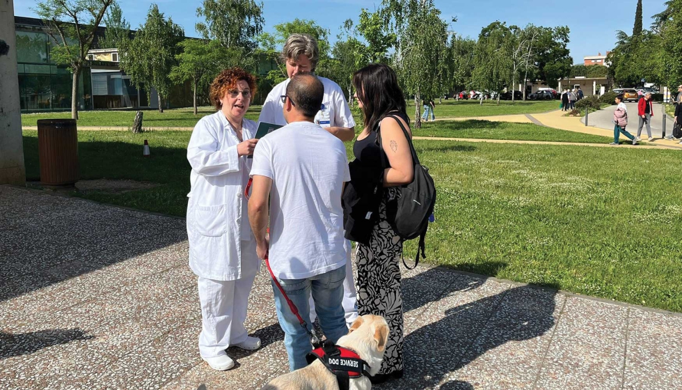 El poder del vnculo humano-animal: acompaamiento que aporta calma y bienestar en el hospital