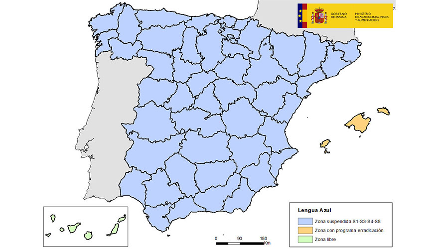 Foto de Deteccin de recirculacin del serotipo 3 de la lengua azul en la provincia de Mlaga