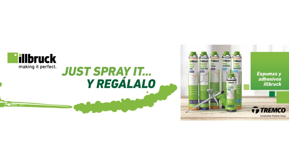 illbruck lanza su campaa 'Just Spray it'