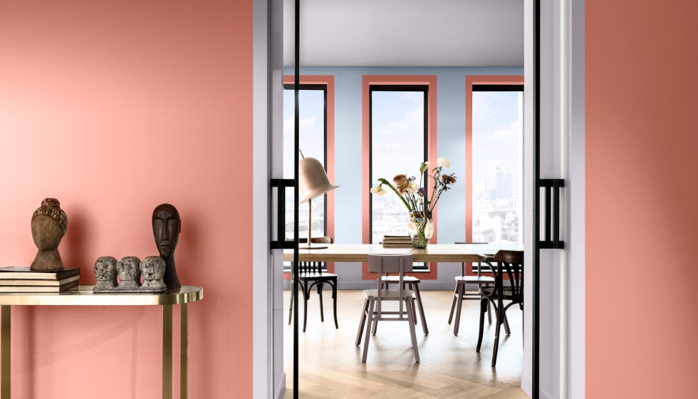 Rojo amapola, azul aqua y rosa chic, Bruguer