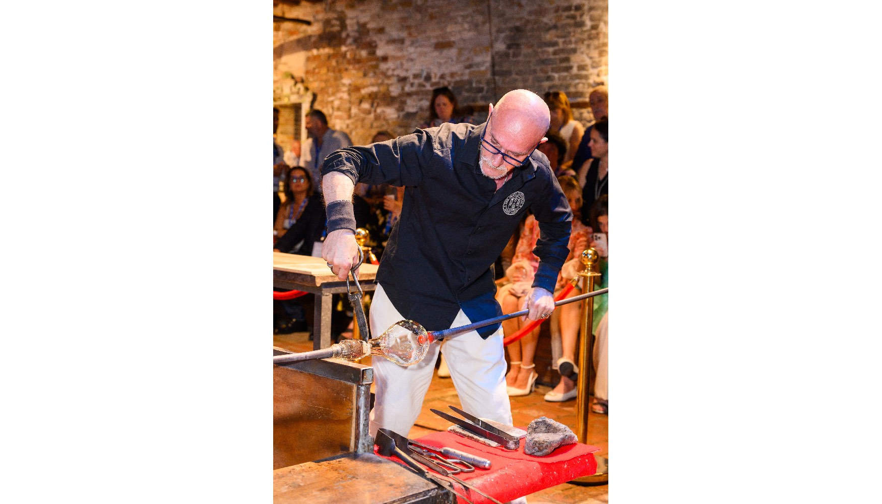 Demostraci�n de fabricaci�n con vidrio