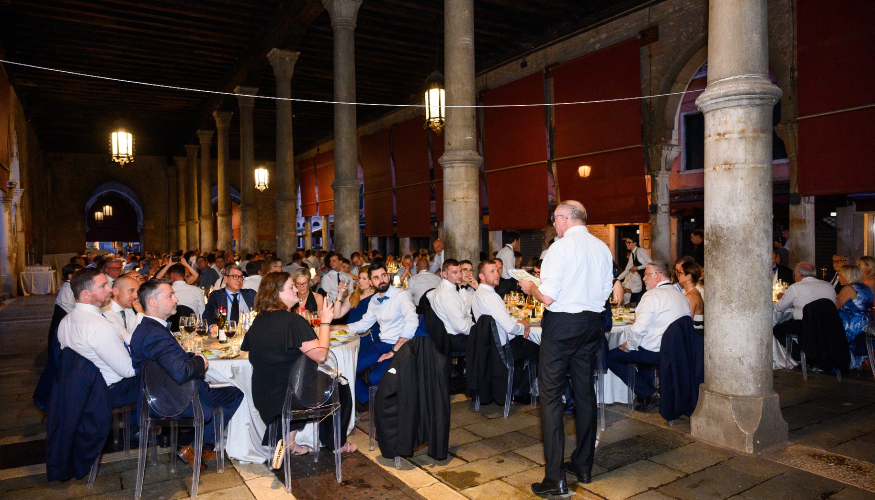 Cena de gala en la Pescheria di Rialto