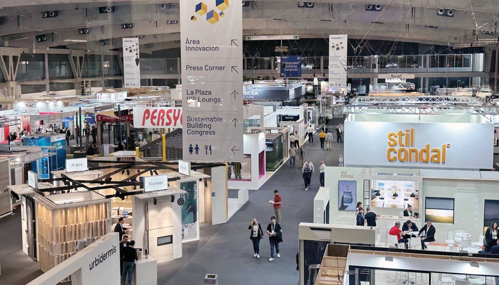 El sector de la ventana y el cerramiento estuvo representado nuevamente en Construmat 2025