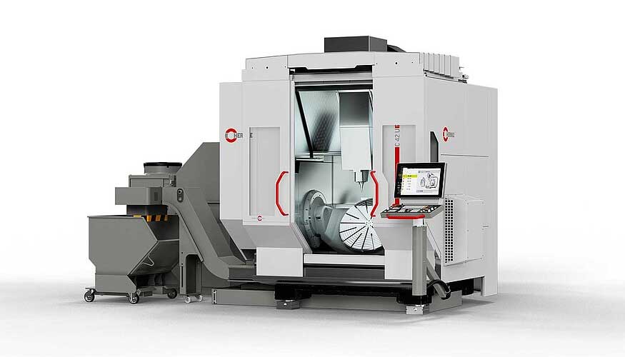 Centro de mecanizado de 5 ejes Hermle C 42 UMT