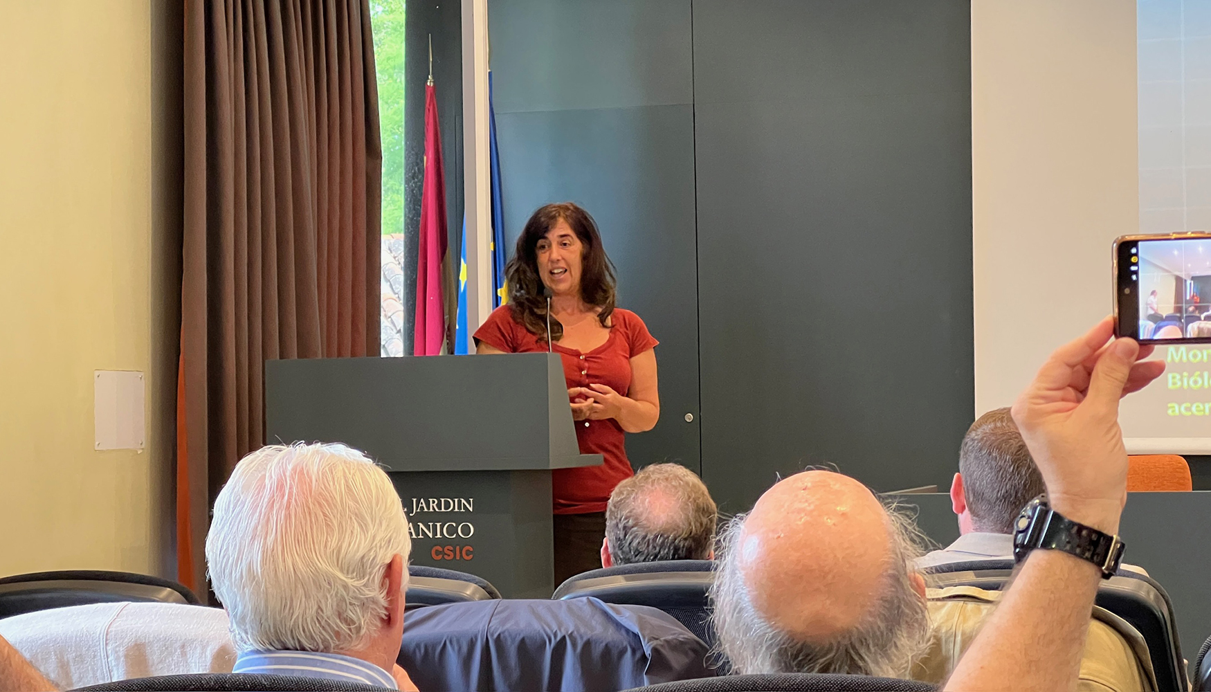 Montse L�pez, fundadora de la asociaci�n Acer