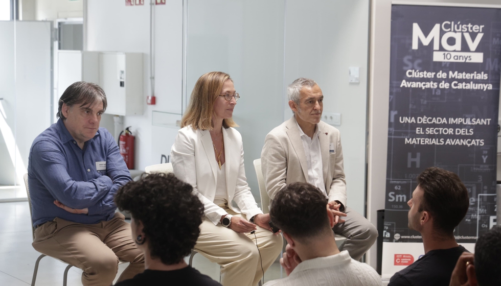 Sobre pinturas, aditivos y funcionalidades qumicas aplicadas hablaron desde Arcesso Dynamics, Comindex y Lubrizol (de izq. a dcha.)...